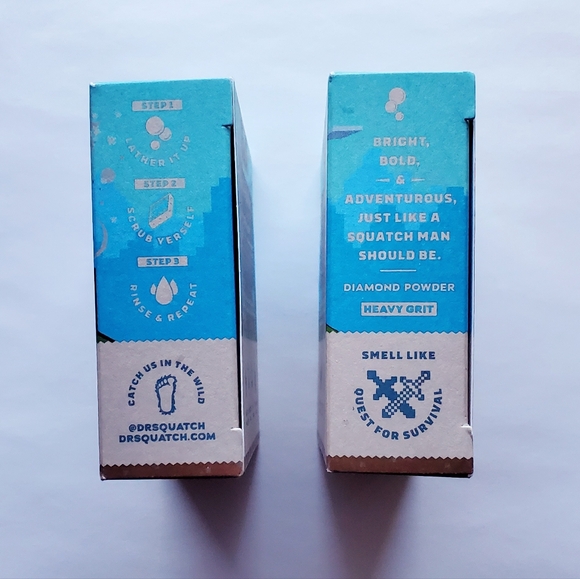 Dr Squatch x Minecraft Limited Edition Diamond Scrub Bar Soap - Picture 12 of 13